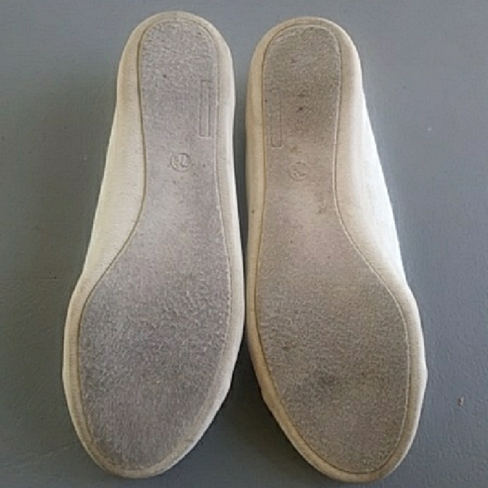 Sugar Women's Cream Flats with Colorful Stripes Size 7.5 - Picture 6 of 6